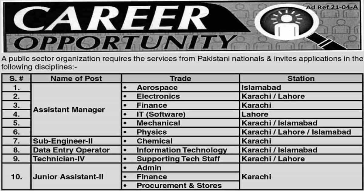 Featured Image Suparco Jobs 2021 Apply Online Www.smartcareers.pk Latest